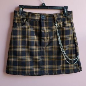 Plaid skirt